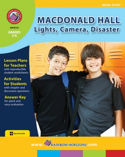 Rainbow Horizons A159 Macdonald Hall Lights- Camera- Disaster - Novel 