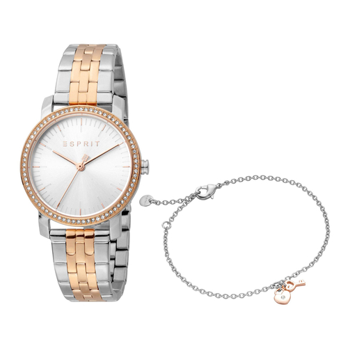 Esprit ES1L183M2095 Valentine Silver Rosegold MB Ladies Watch