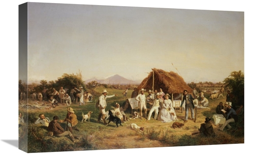 Global Gallery GCS-268357-22-142 22 in. The Hunting Party of Ferdinand