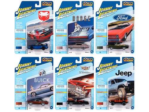 Classic Gold 2020 Release 1, Set B of 6 Cars Limited Edition to 3,000