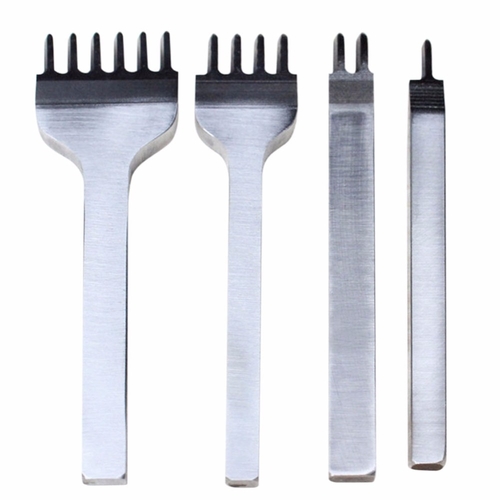 Main 4Pcs/lot DIY Leathercraft Tools 3/4/5mm Leather image
