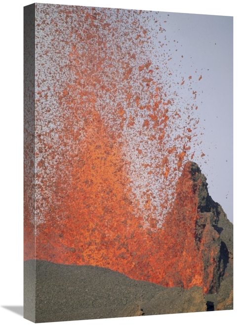 Global Gallery GCS-451201-1624-142 16 x 24 in. Splatter Cone & Lava Fo