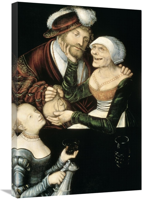 Global Gallery GCS-277142-30-142 30 in. A Procuress Art Print - Lucas 