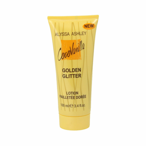Sparkling Glamour Body Lotion Coco Vanilla Golden Gliter Alyssa Ashley