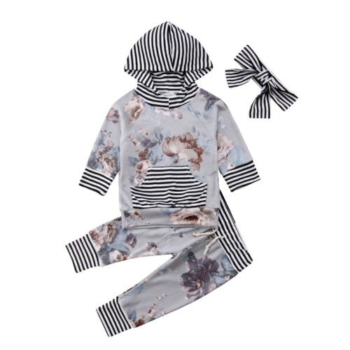 New Spring Fashion Toddler Baby Girls Hoodies