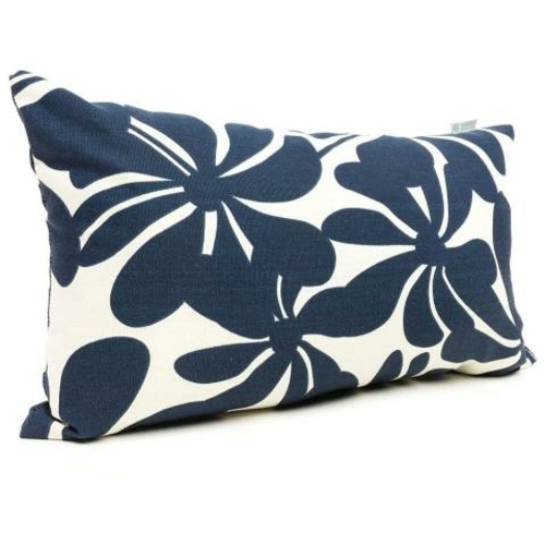 Majestic Home Navy Blue Plantation Small Pillow