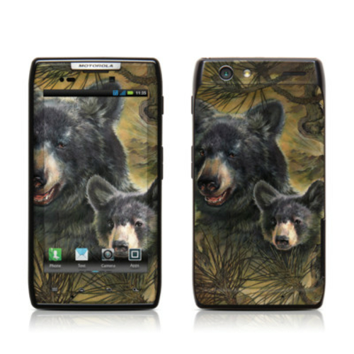 DecalGirl MDRZ-BLKBEARS DecalGirl Motorola Droid Razr Skin - Black Bea