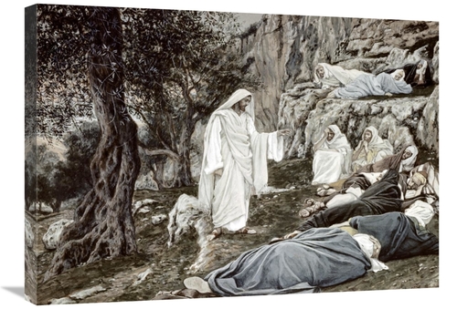 30 in. Jesus Commands His Disciples to Rest Art Print - James Tissot