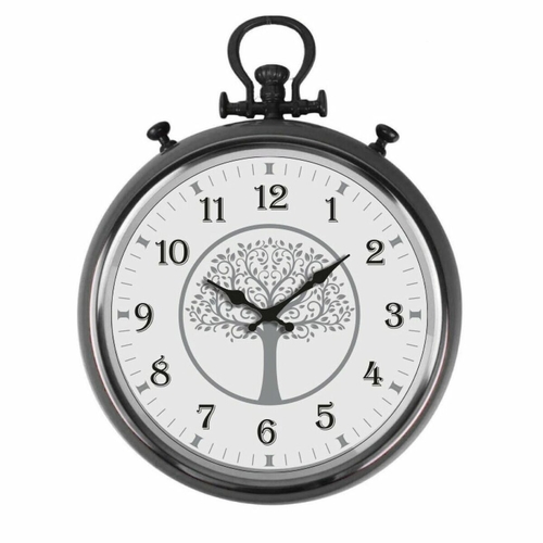 Wall Clock Versa Lively Metal (8 x 54 x 42 cm)