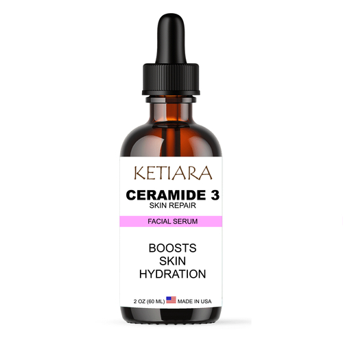 Ketiara Ceramide 3 Face Serum – Deep Moisturizing Serum, Skin Healing