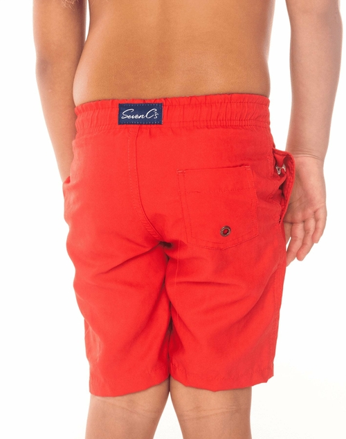 Red Kids Shorts