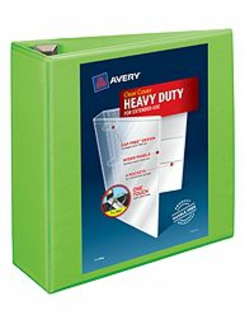 Avery-Dennison 79812 Heavy-Duty View Binder with Locking EZD Rings&#44