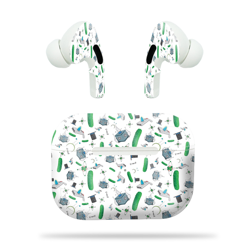 MightySkins GL-APAIPOPR-Science Cartoon Glossy Glitter Skin for Apple 