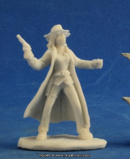 Reaper Miniatures REM91004 25mm Scale Texas Ranger Female, Bob Rid