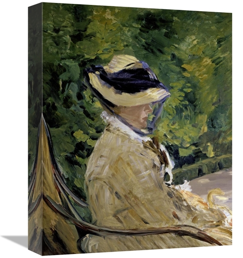 Global Gallery GCS-278366-16-142 16 in. Madame Manet at Bellevue Art P