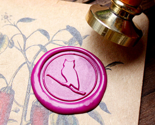 Branch Metal Stamp / Wedding Wax Seal Stamp / Sealing Wax Stamp