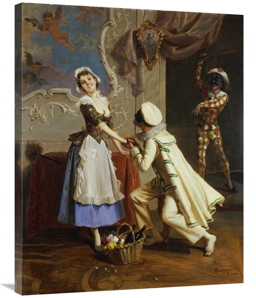 Global Gallery GCS-268282-36-142 36 in. The Proposal Art Print - Giaco