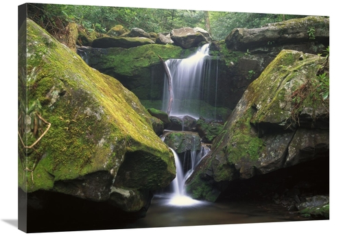 Global Gallery GCS-452031-2432-142 24 x 32 in. Cascade Near Grotto Fal