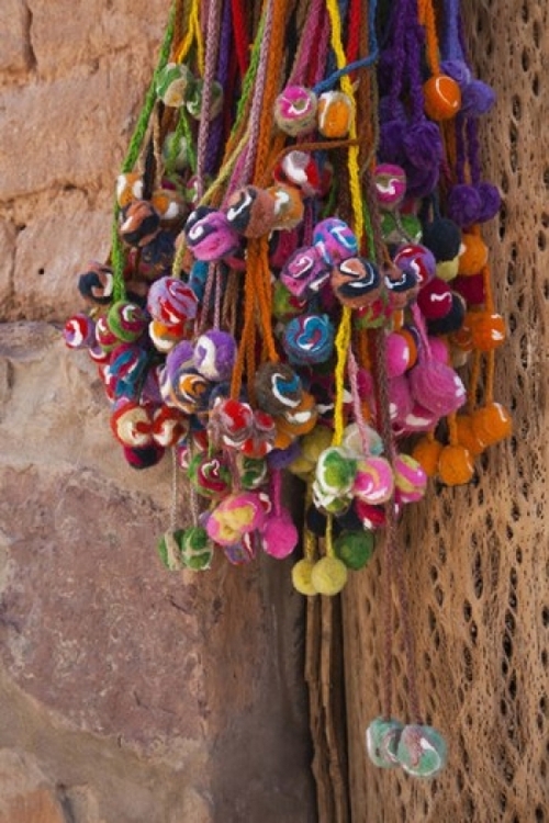 Panoramic Images PPI123241 Multi-colored hangings on wall  Tulmas  Pur