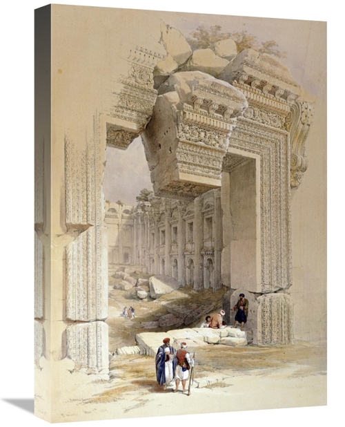 Global Gallery GCS-266474-22-142 22 in. The Doorway of the Temple of B