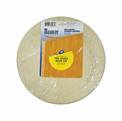 Band It 5992615 250 ft. x 0.75 x 0.03 in. Melamine Edge Banding - Whit