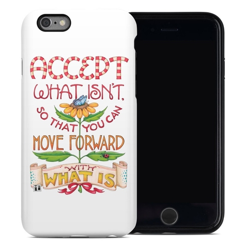 DecalGirl AIP6HC-ACCEPTIT Apple iPhone 6 Hybrid Case - Accept What Isn