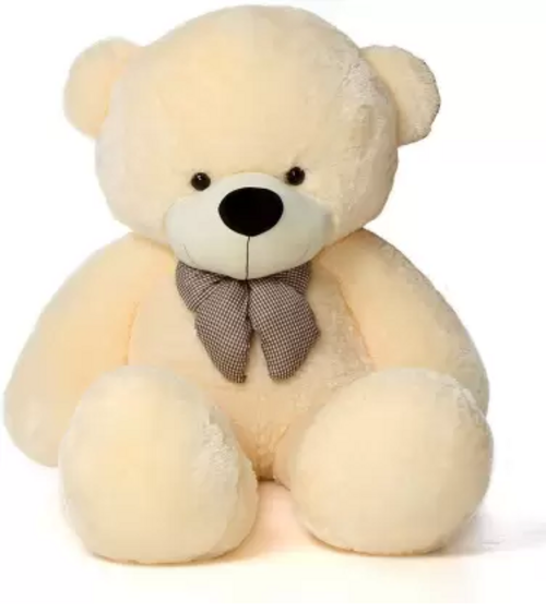 CREAM TEDDY Newly IMPORTED 5 FT TEDDY BEAR or VALENTINE DAYS SPECIAL -