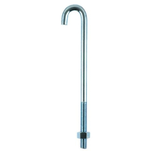 Hampton 02-3459-871 J-Bolt Wing Hook Nut  0.312 x 7 in. 