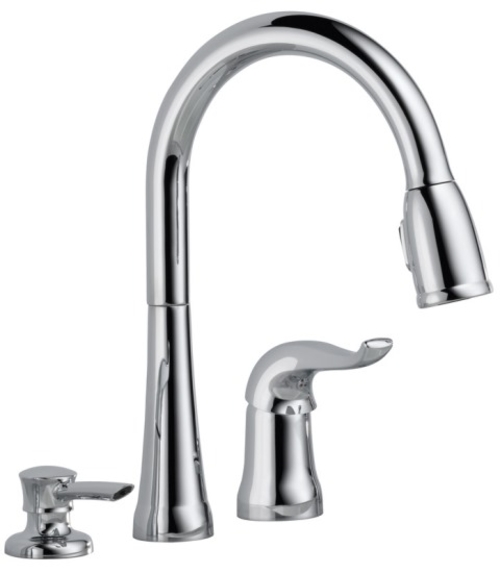 Delta International 16970-SD-DST Pulldown Kitchen Chrome Faucet