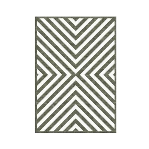 Centra Khaki Wool Rug