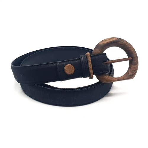 Luxury Wood Belt Zion Heart 315