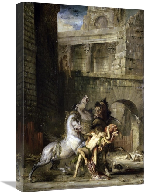 Global Gallery GCS-278776-22-142 22 in. Les Chevaux De Diomede Art Pri