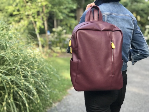 Lenox Vegan Leather Backpack 