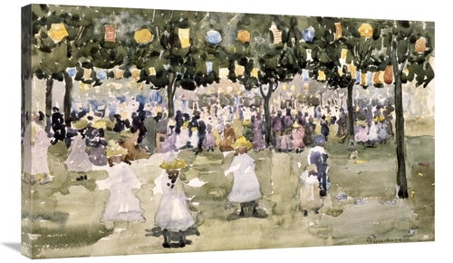 36 in. Central Park, New York City, July 4th Art Print - Mauri