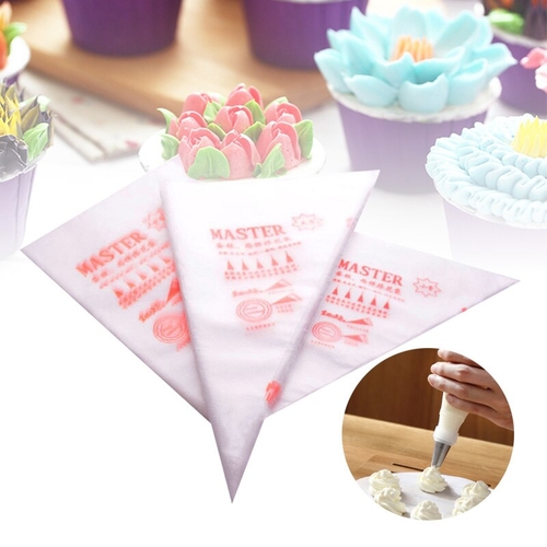 100/200/300PCs Disposable Pastry Bags Icing Piping