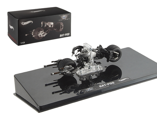Bat Pod \The Dark Knight\ Batman Movie 1/43 Diecast Model by Hotwheels