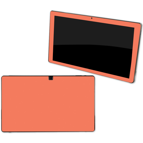 MightySkins NUSU10-Solid Salmon Skin for Nuvision Supreme 1001 Tablet 