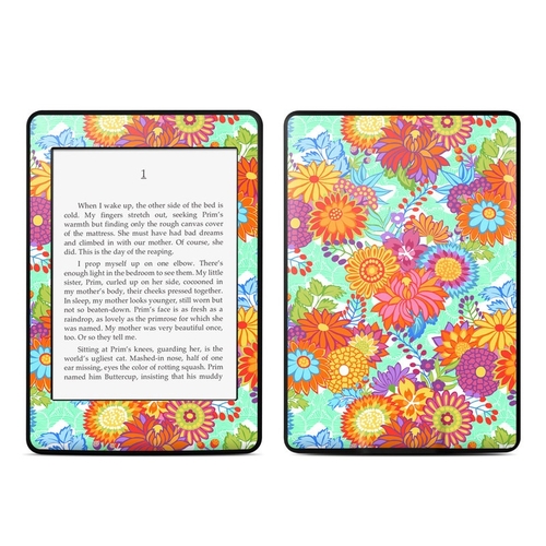 DecalGirl AKP-JUBILEE Amazon Kindle Paperwhite Skin - Jubilee Blooms