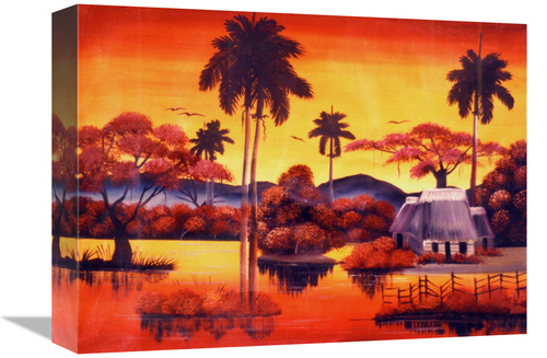 Global Gallery GCS-477319-1216-142 12 x 16 in. Palms Way Art Print - F