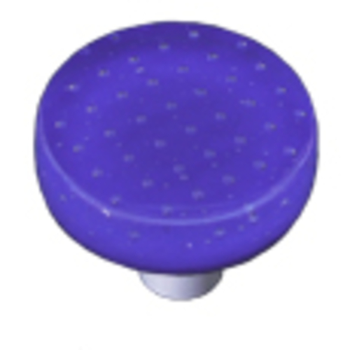 Hot Knobs HK1209-KRA Bubbles Deep Cobalt Blue Round Glass Cabinet Knob