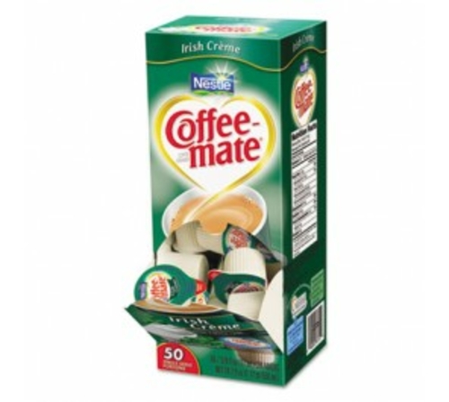 Coffee-Mate. 35112CT 0.375 oz. Liquid Coffee Creamer, Irish Creme 