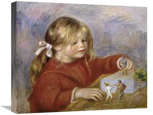 Global Gallery GCS-279626-22-142 22 in. Claude Renoir Playing Art Prin