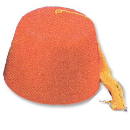 Rubies Costumes 105265 Fez Hat - Red