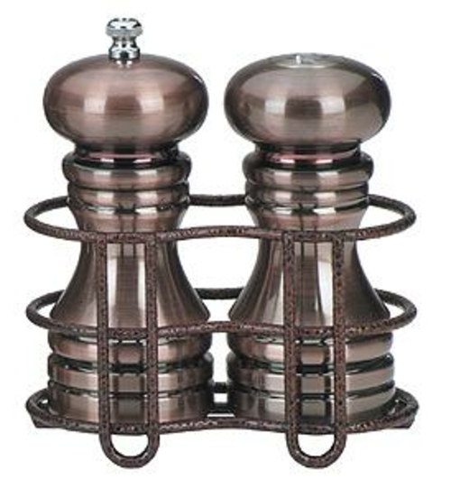 Chef Specialties - 90055 - 5.88 Inch - Burnished Set With Holder