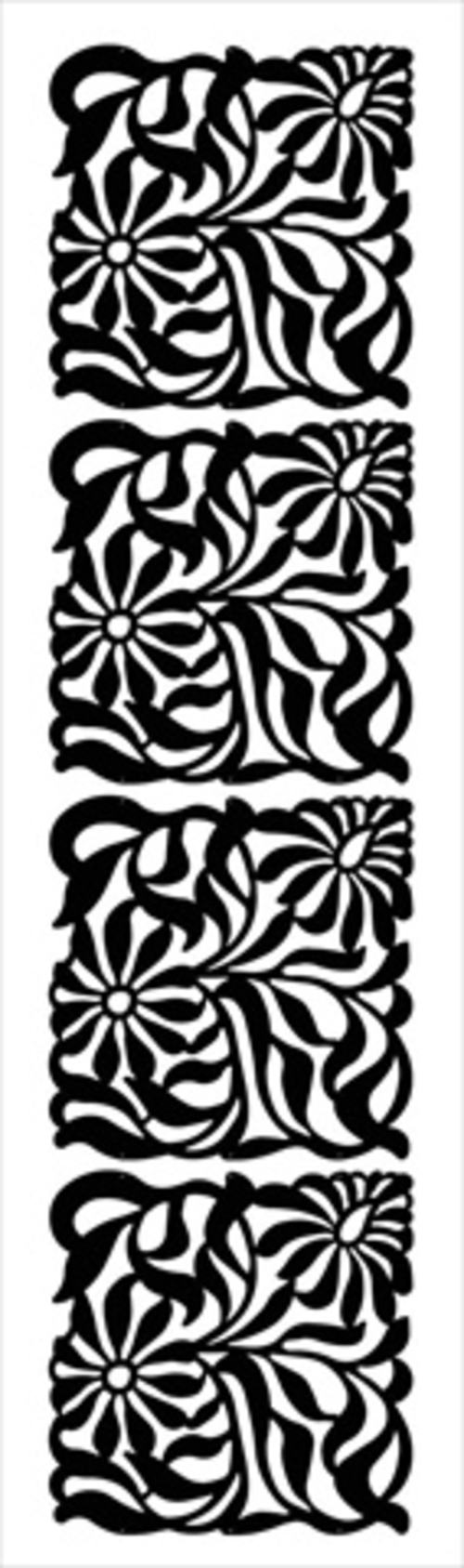 Broadway House 2033 African Bloom Room Panel - Set of 4