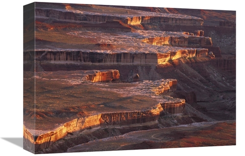 12 x 16 in. View From Grandview Point Over Monument Basin, Island 