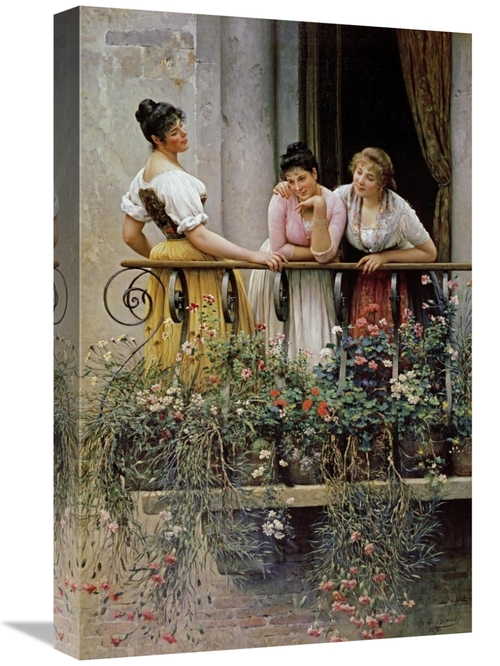 Global Gallery GCS-267536-22-142 22 in. The Balcony Art Print - Eugene