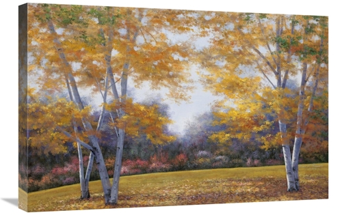 Global Gallery GCS-131377-2030-142 20 x 30 in. Autumn Birch Art Print 