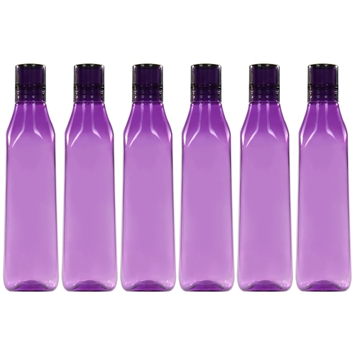 Water Bottle Set of 6 Pcs, Each Violet