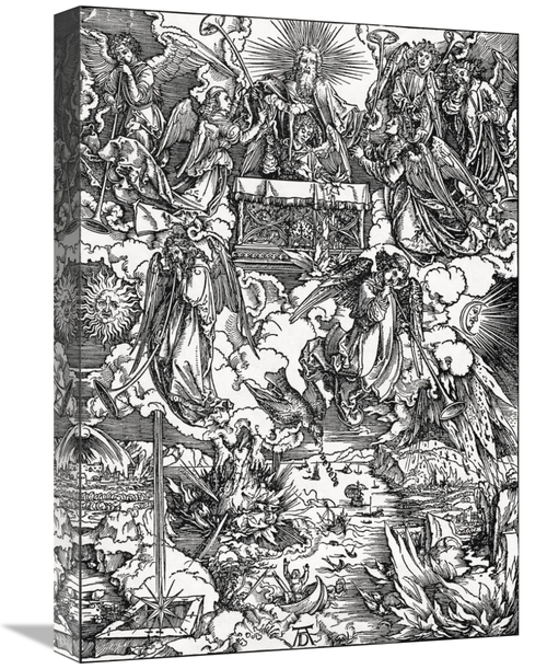 Global Gallery GCS-277442-22-142 22 in. Last Judgment Art Print - Albr